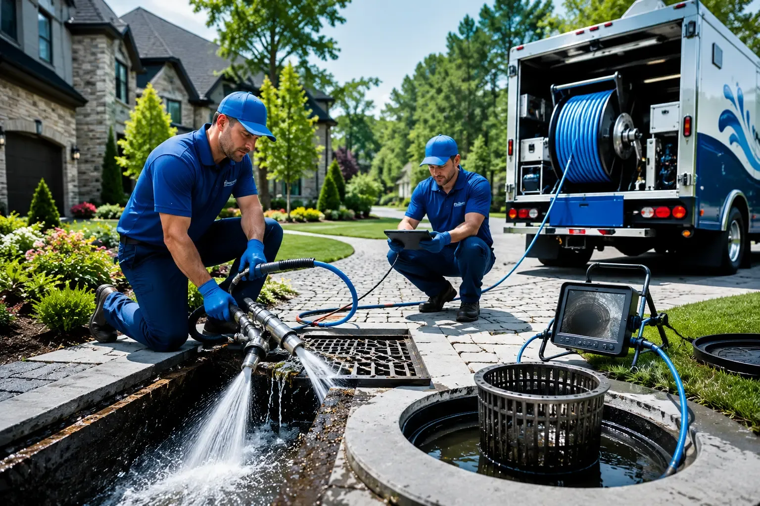 Local outdoor drain cleaning professionals in Veedersburg, IN