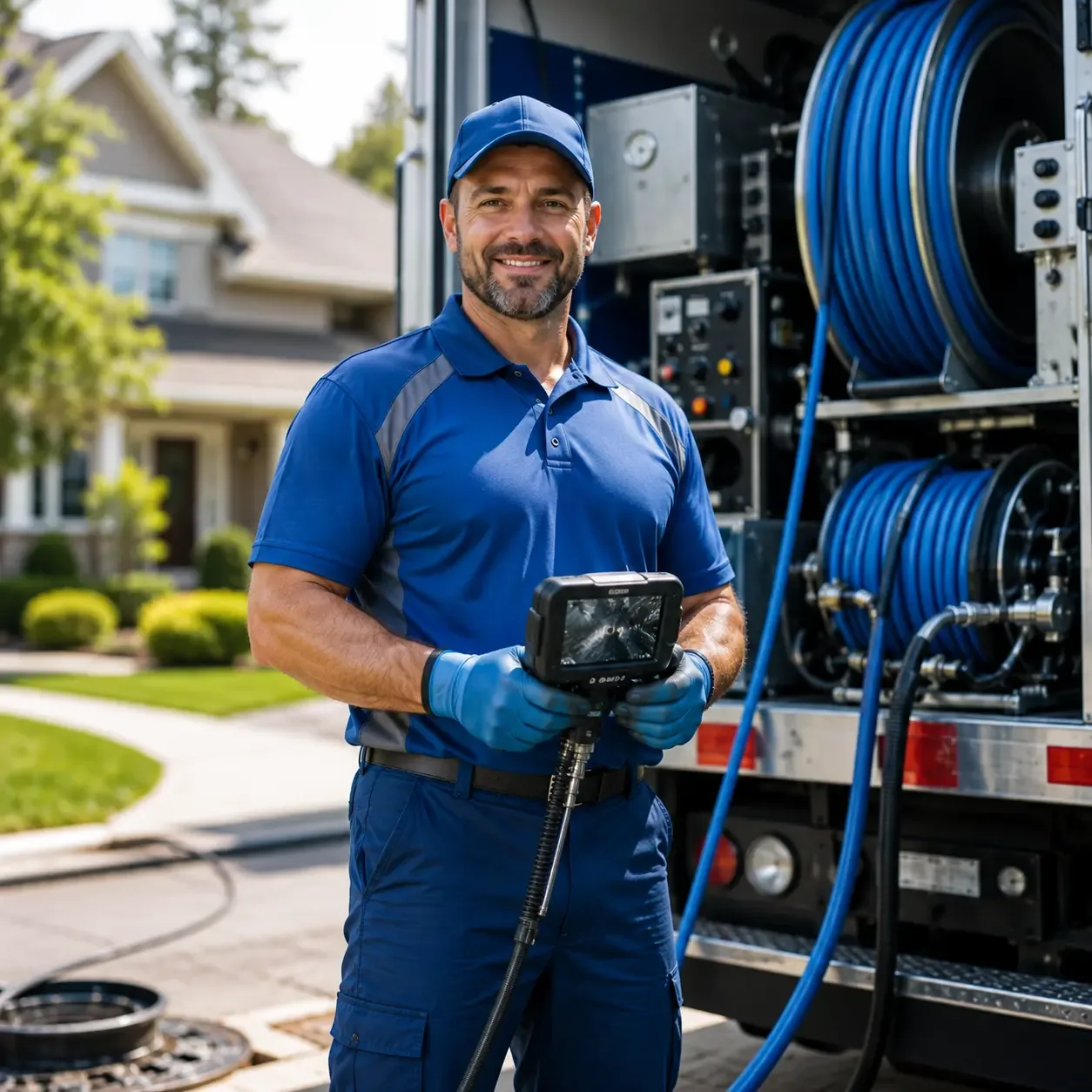 Local outdoor drain cleaning specialists in Veedersburg, IN